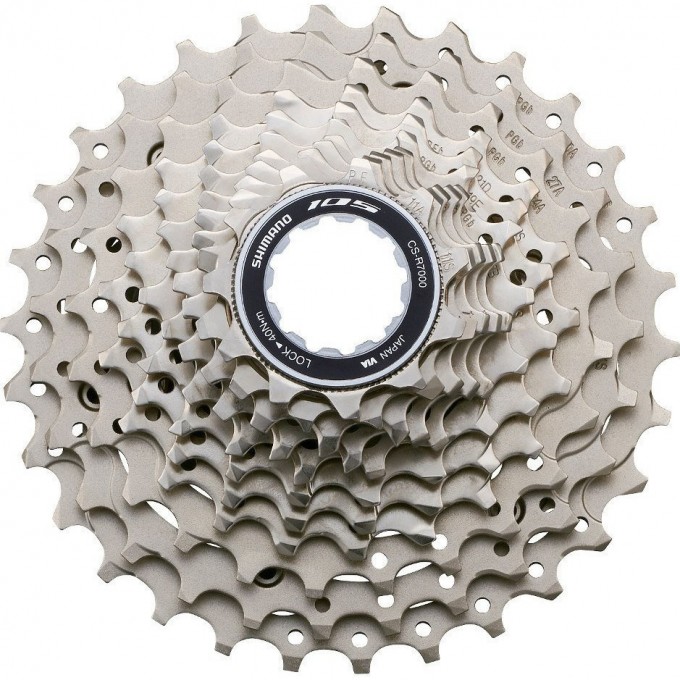 Кассета SHIMANO 105, R7000, 11 скоростей, 11-32 ICSR700011132
