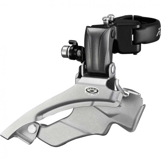 Переключатель передний SHIMANO ALTUS ,M371, универсальная тяга, универсальный хомут, 3X9 скоростей, угол:63-66 EFDM371X3
