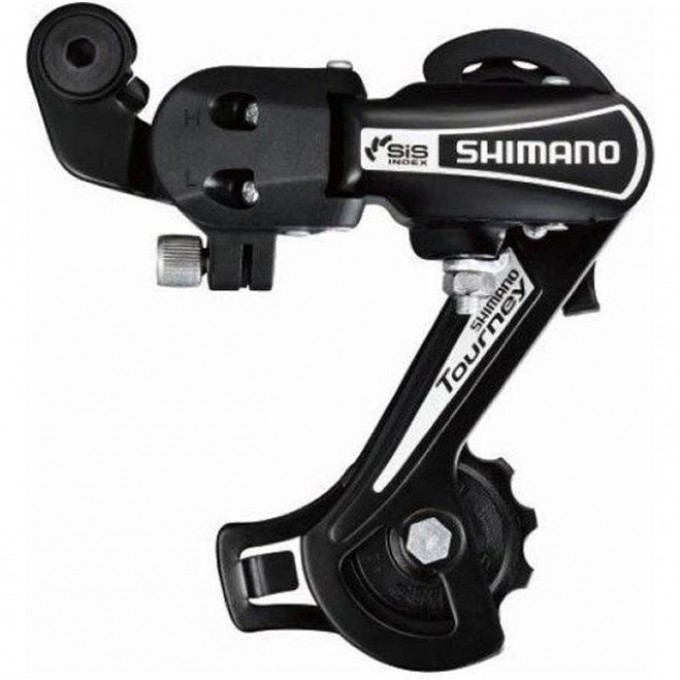Переключатель задний SHIMANO TOURNEY, TY21-B, SS, 6 скоростей, крепление на болт, черный, без упаковки ARDTY21BSSDL