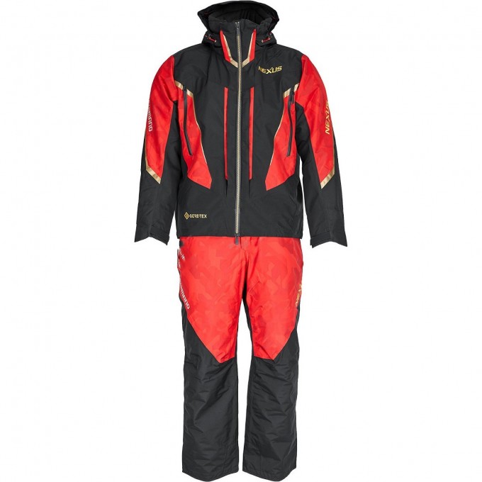 Костюм утеплённый SHIMANO NEXUS RB-119T Gore-Tex красный, размер M 59YRB119T25